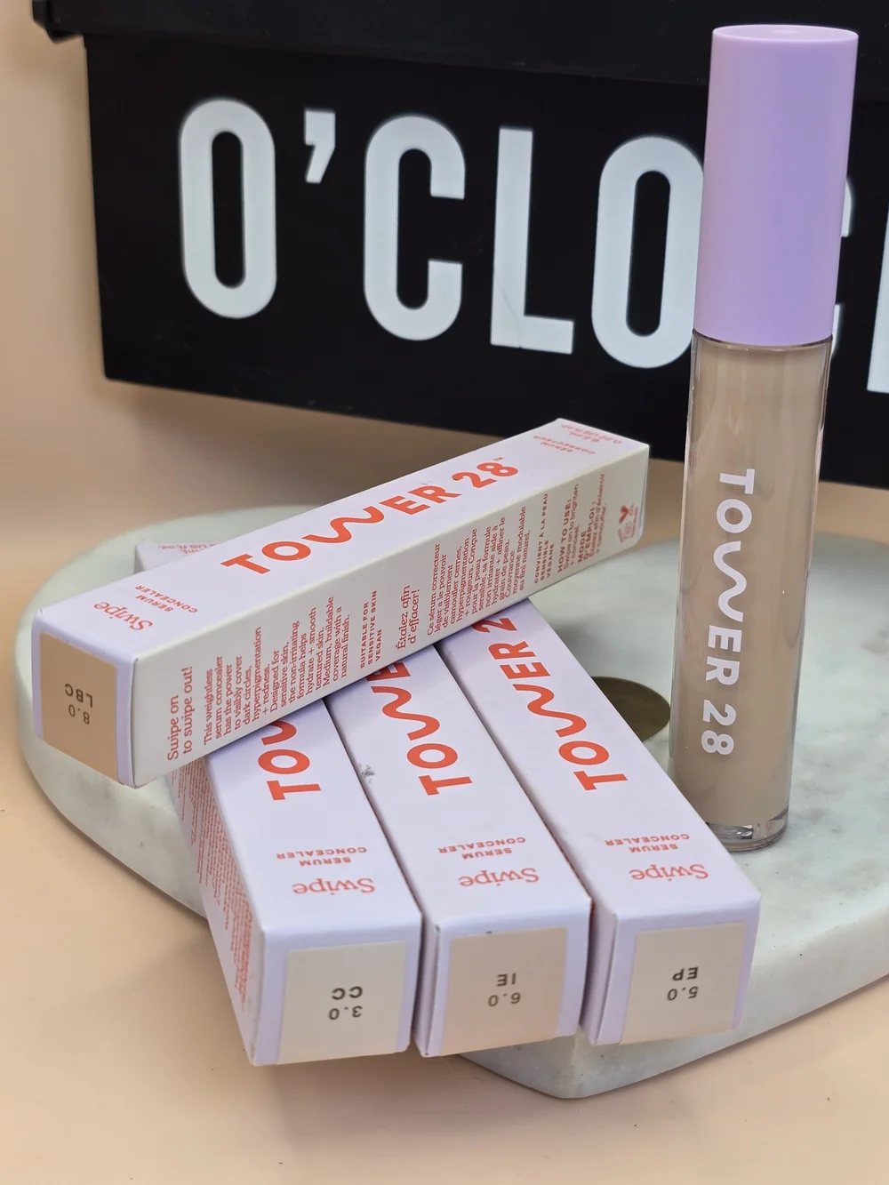 Tower 28 Neutral Beige Concealer with Lilac Cap